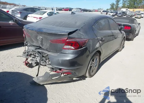 2020 Hyundai Elantra Value Edition z USA, uszkodzony, nr VIN 5NPD84LF5LH595761